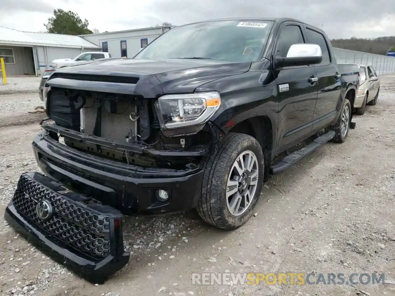 2 Photograph of a damaged car 5TFAY5F19LX898040 TOYOTA TUNDRA 2020