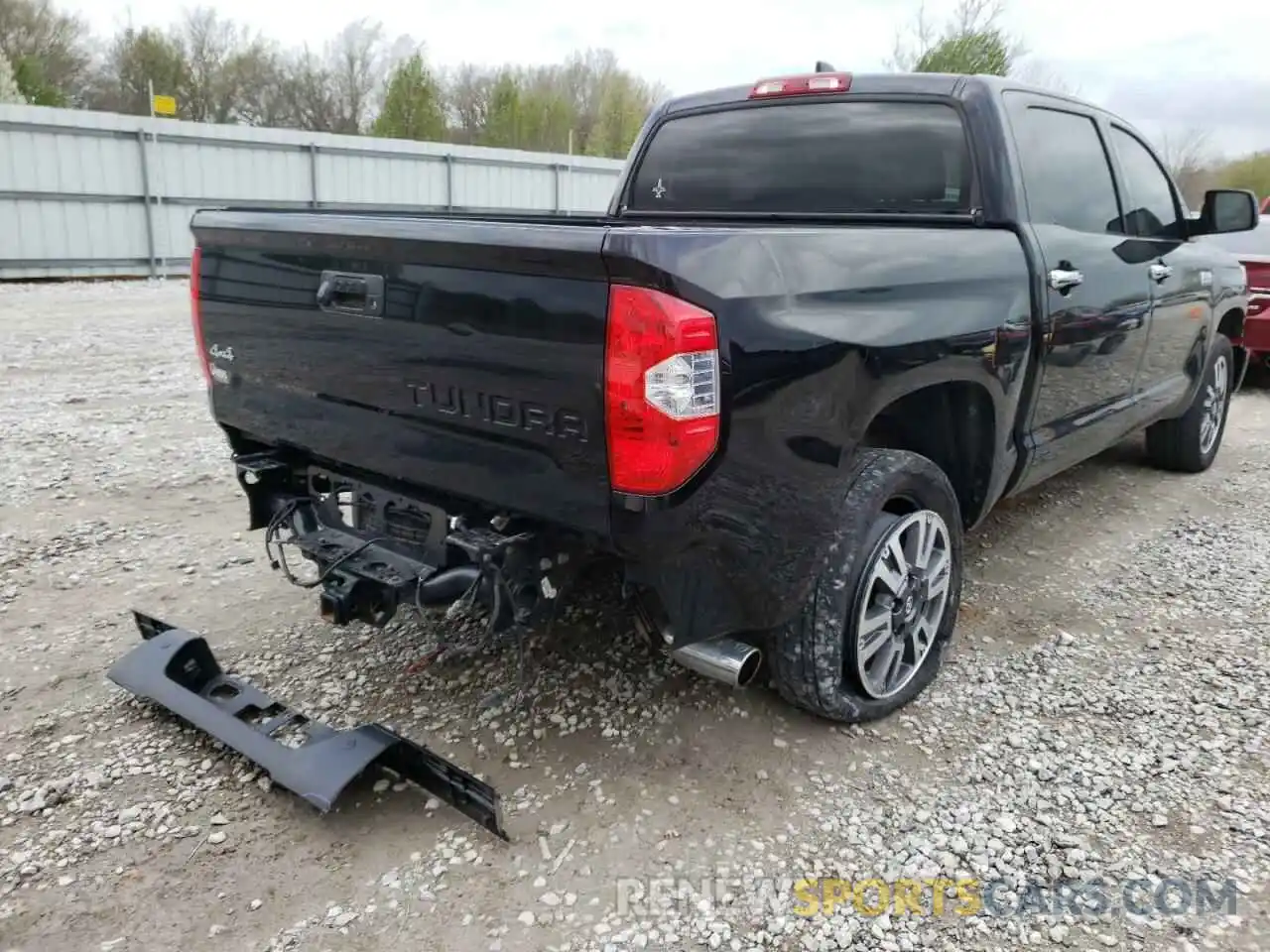 4 Photograph of a damaged car 5TFAY5F19LX898040 TOYOTA TUNDRA 2020