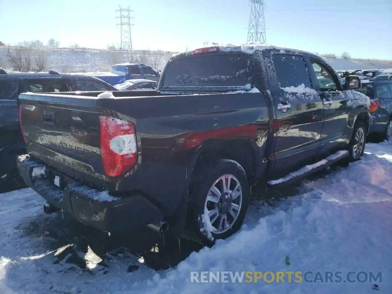 4 Photograph of a damaged car 5TFAY5F19LX902300 TOYOTA TUNDRA 2020