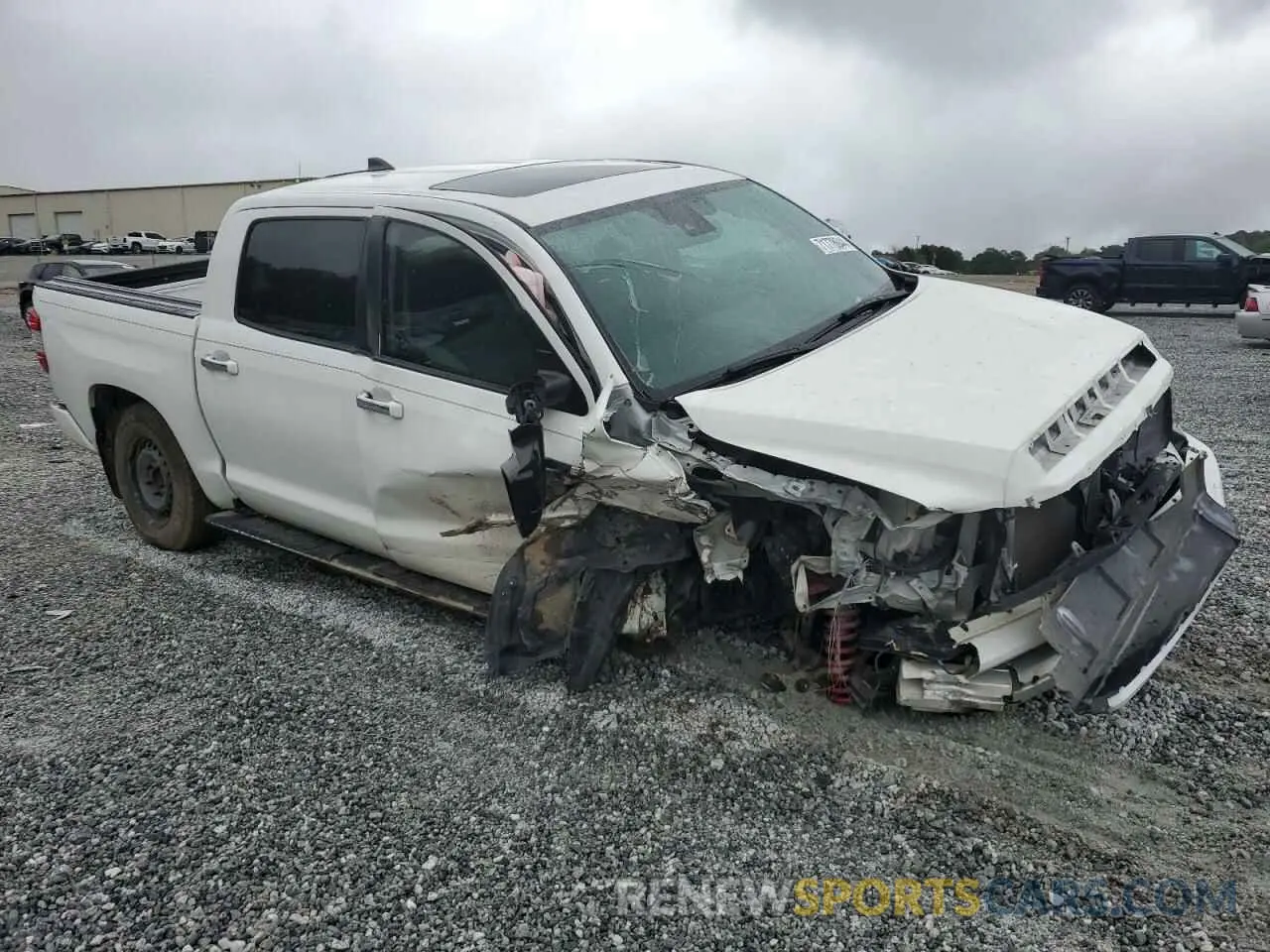 4 Photograph of a damaged car 5TFAY5F1XLX890237 TOYOTA TUNDRA 2020