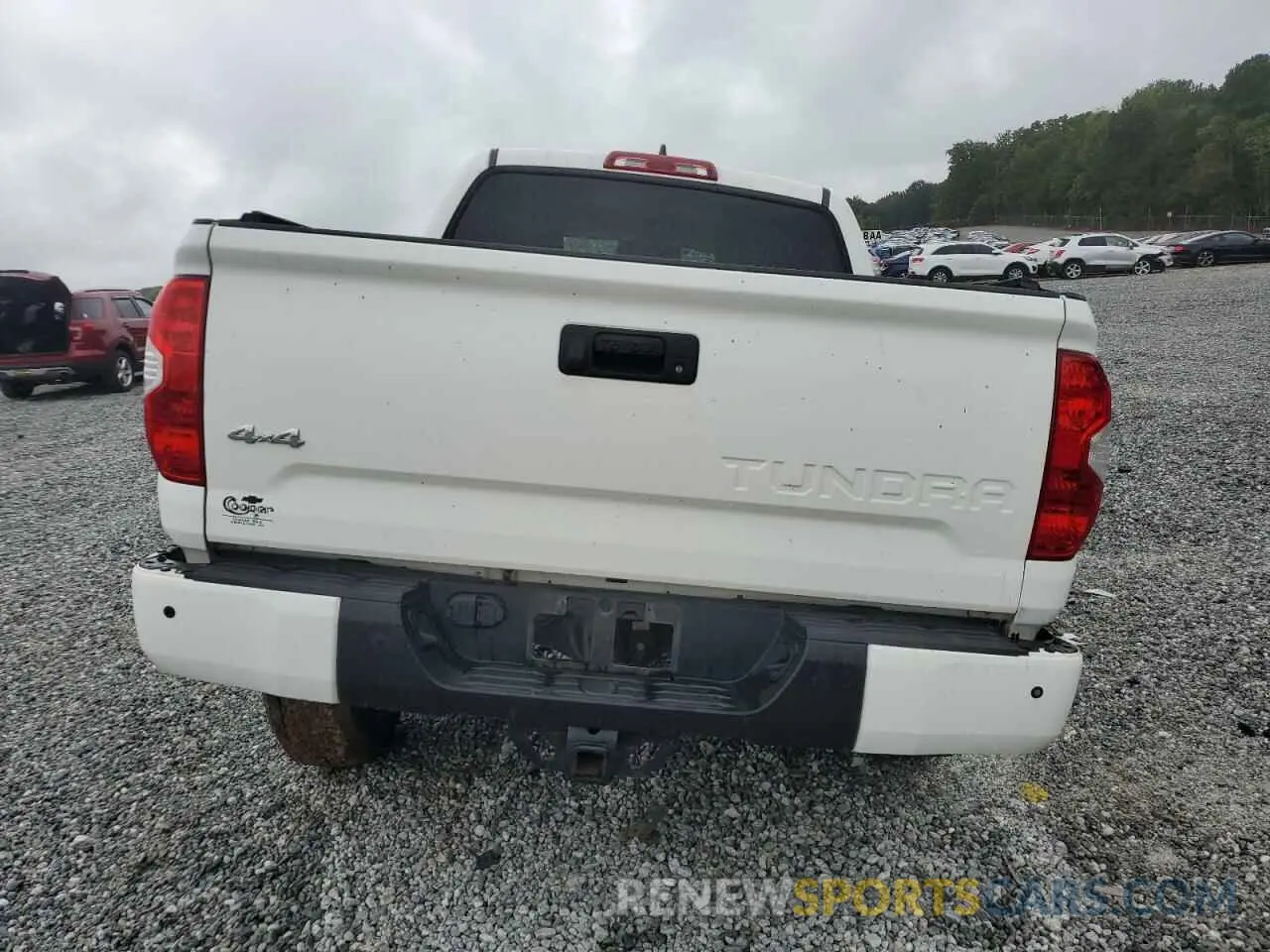 6 Photograph of a damaged car 5TFAY5F1XLX890237 TOYOTA TUNDRA 2020