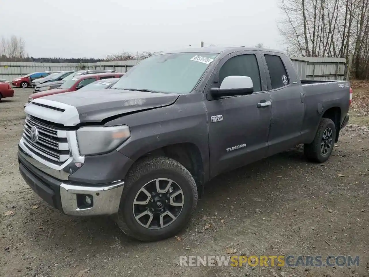 1 Photograph of a damaged car 5TFBY5F10LX946867 TOYOTA TUNDRA 2020