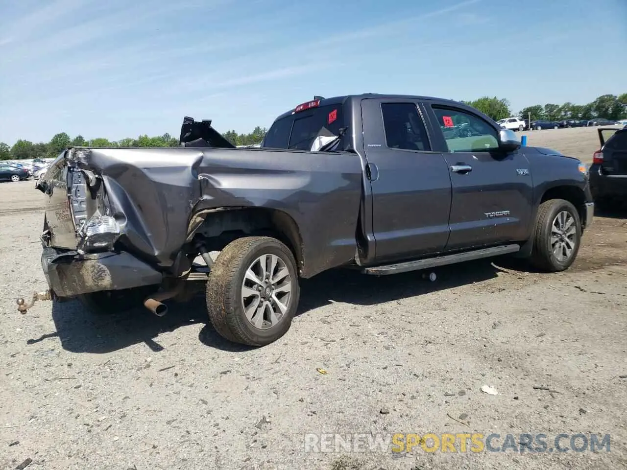 3 Photograph of a damaged car 5TFBY5F12LX893539 TOYOTA TUNDRA 2020