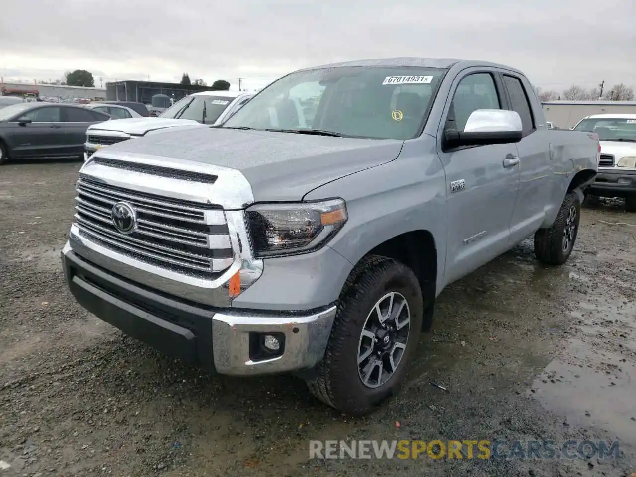 2 Photograph of a damaged car 5TFBY5F12LX930590 TOYOTA TUNDRA 2020