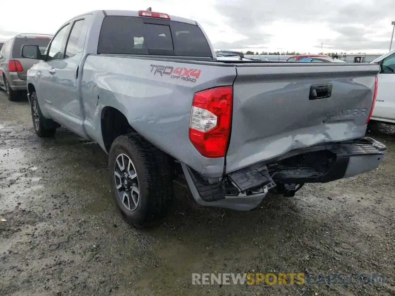 3 Photograph of a damaged car 5TFBY5F12LX930590 TOYOTA TUNDRA 2020