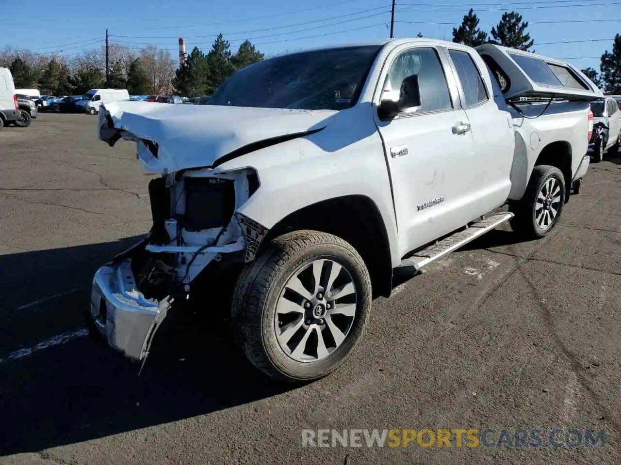 2 Photograph of a damaged car 5TFBY5F13LX868326 TOYOTA TUNDRA 2020