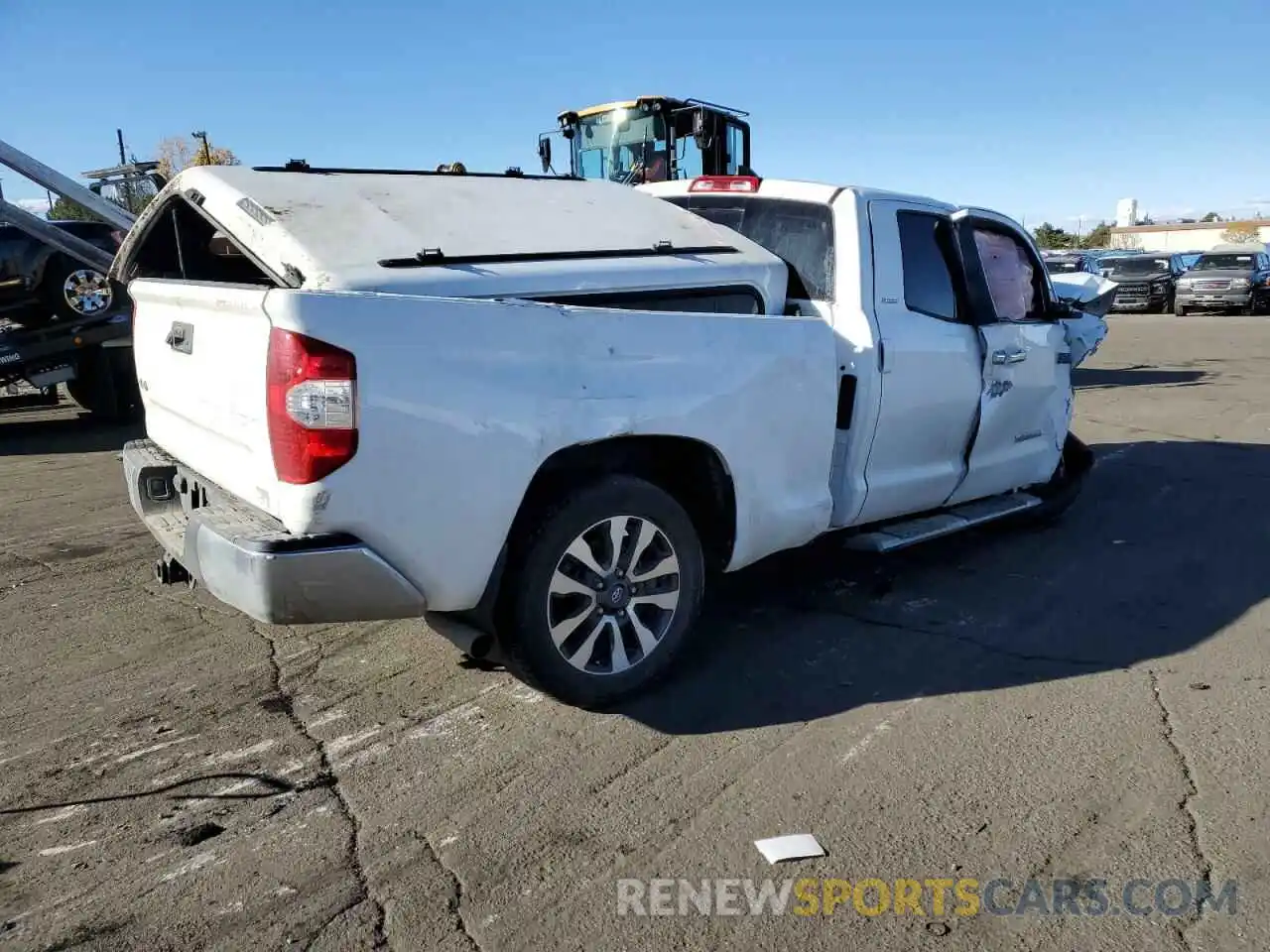 4 Photograph of a damaged car 5TFBY5F13LX868326 TOYOTA TUNDRA 2020