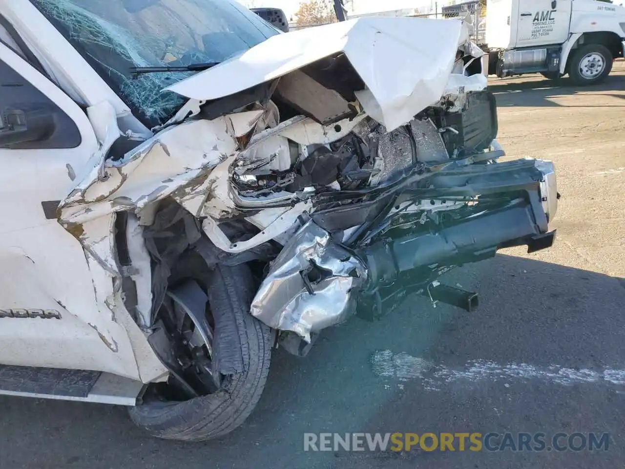 9 Photograph of a damaged car 5TFBY5F13LX868326 TOYOTA TUNDRA 2020