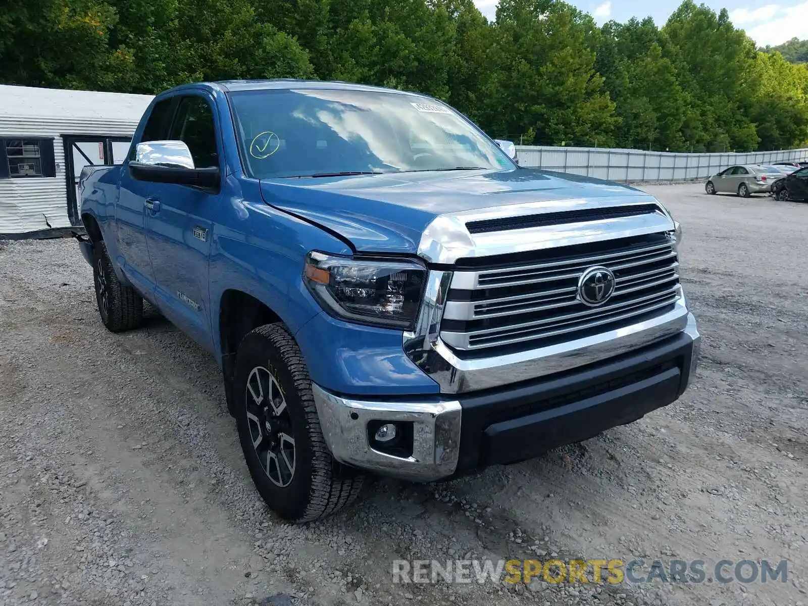 1 Photograph of a damaged car 5TFBY5F13LX884364 TOYOTA TUNDRA 2020