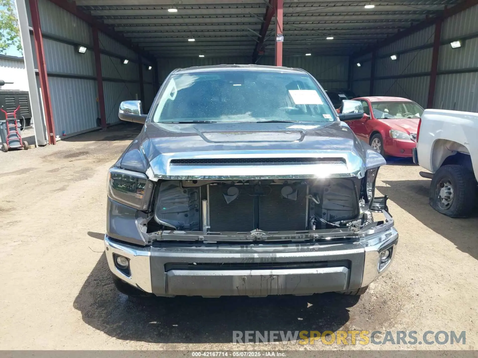 13 Photograph of a damaged car 5TFBY5F17LX889096 TOYOTA TUNDRA 2020