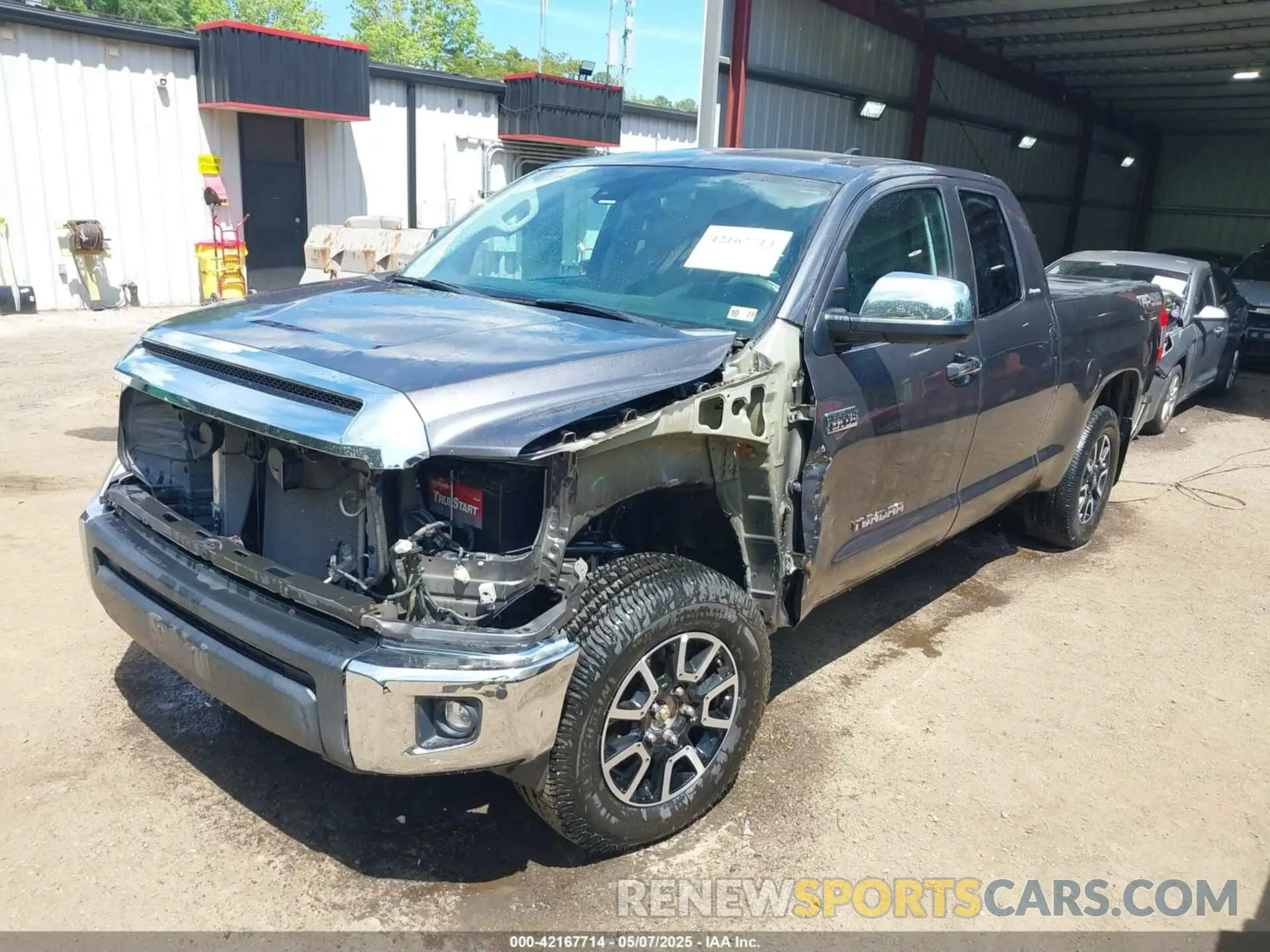 2 Photograph of a damaged car 5TFBY5F17LX889096 TOYOTA TUNDRA 2020