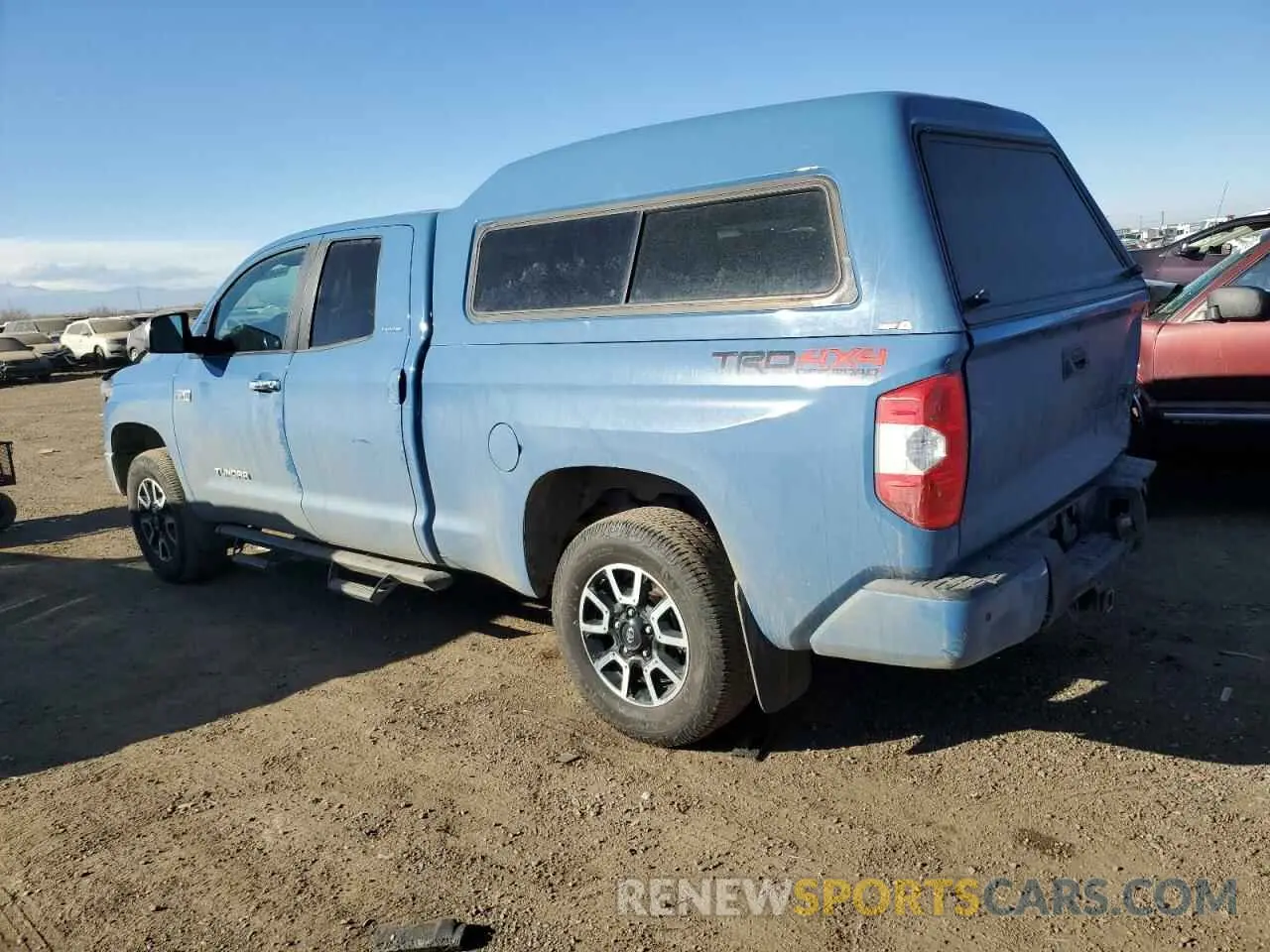 2 Photograph of a damaged car 5TFBY5F18LX932361 TOYOTA TUNDRA 2020