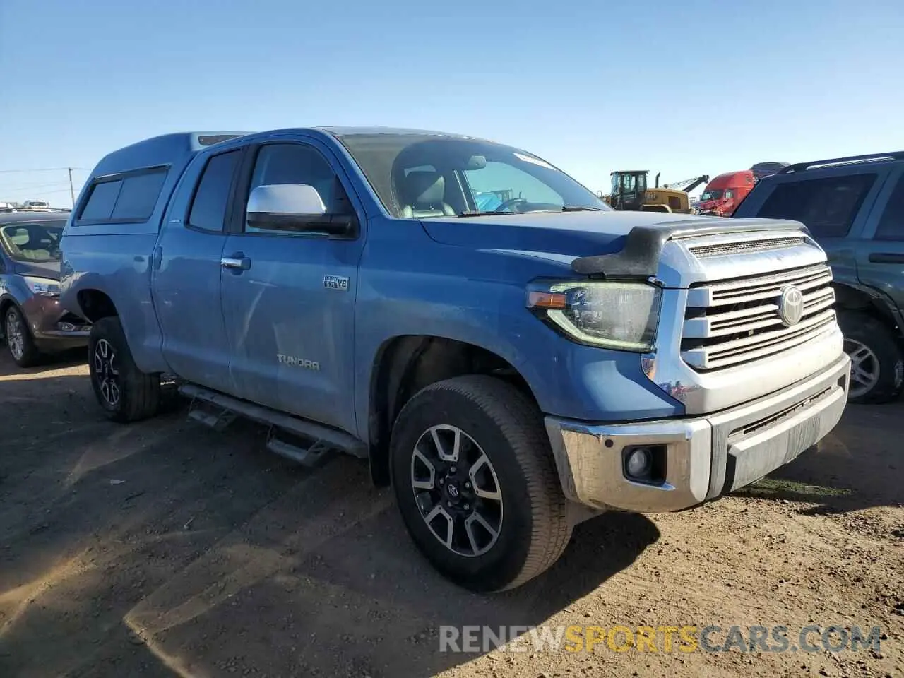 4 Photograph of a damaged car 5TFBY5F18LX932361 TOYOTA TUNDRA 2020