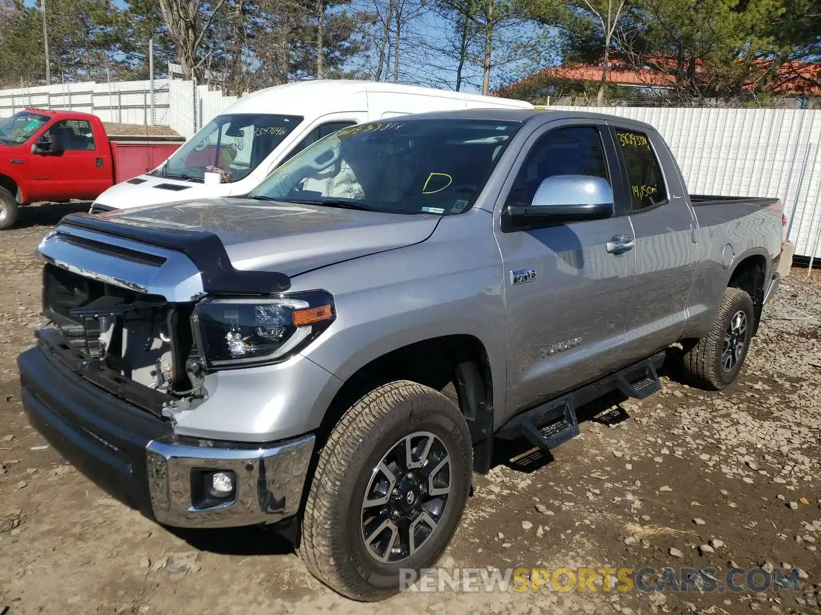 2 Photograph of a damaged car 5TFBY5F19LX881341 TOYOTA TUNDRA 2020