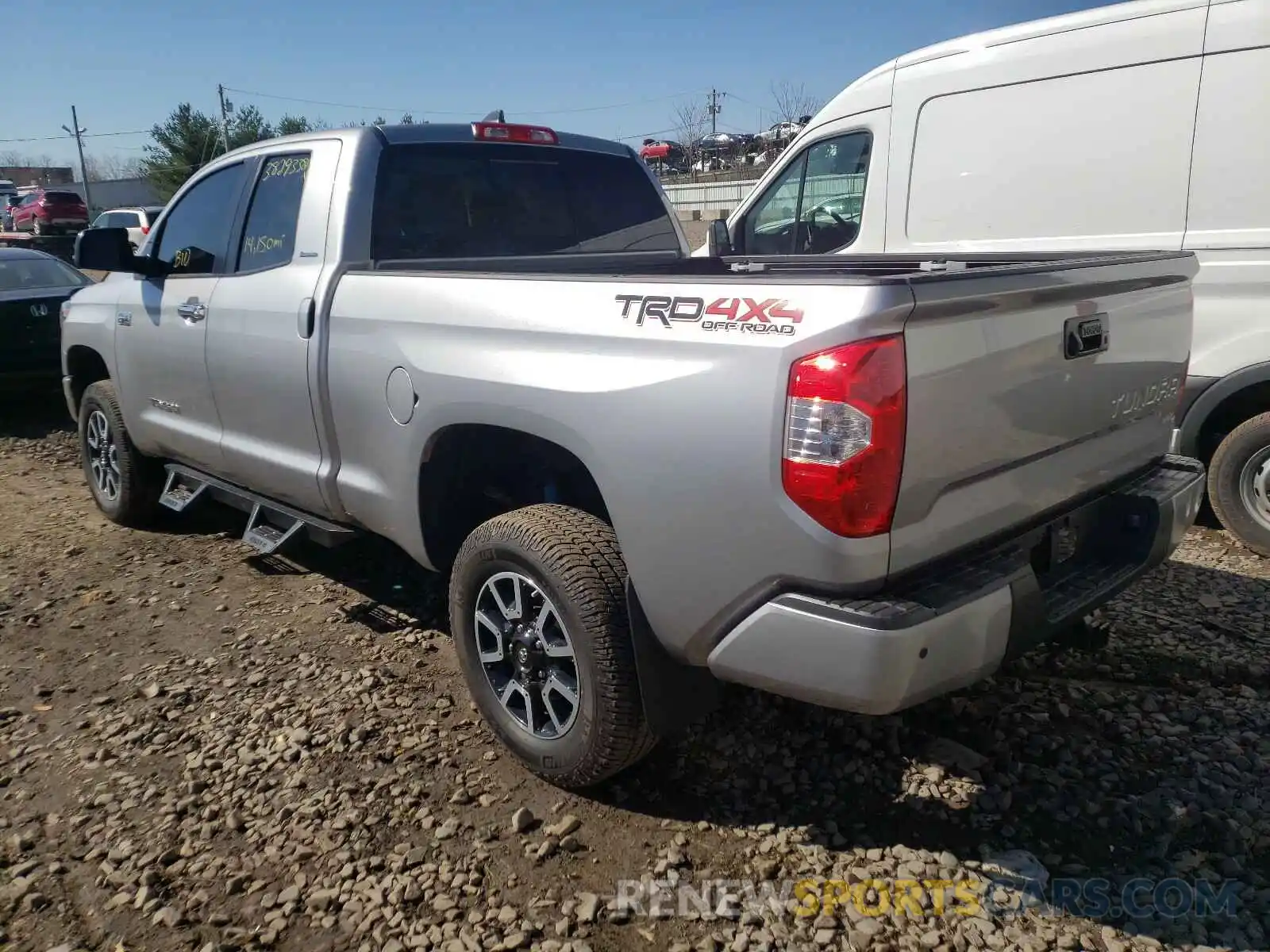 3 Photograph of a damaged car 5TFBY5F19LX881341 TOYOTA TUNDRA 2020