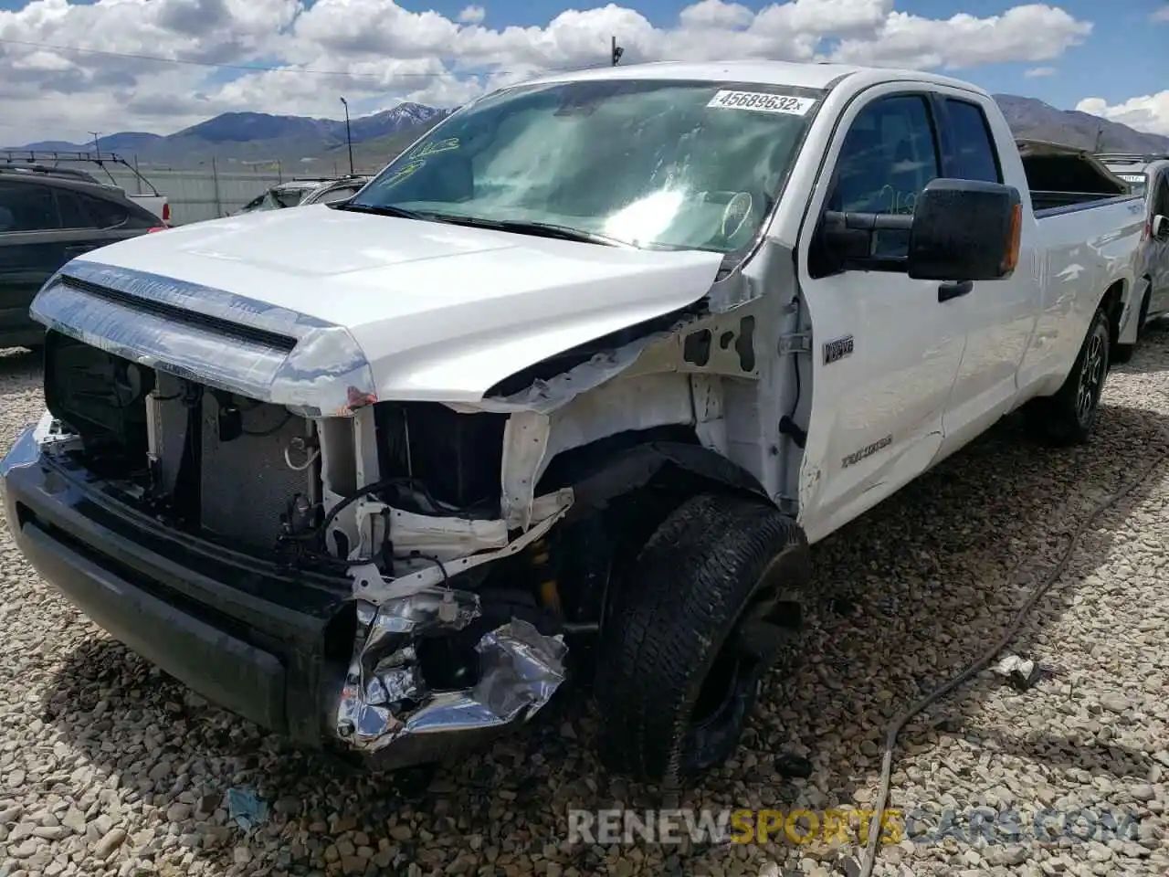 2 Photograph of a damaged car 5TFCY5F14LX026034 TOYOTA TUNDRA 2020