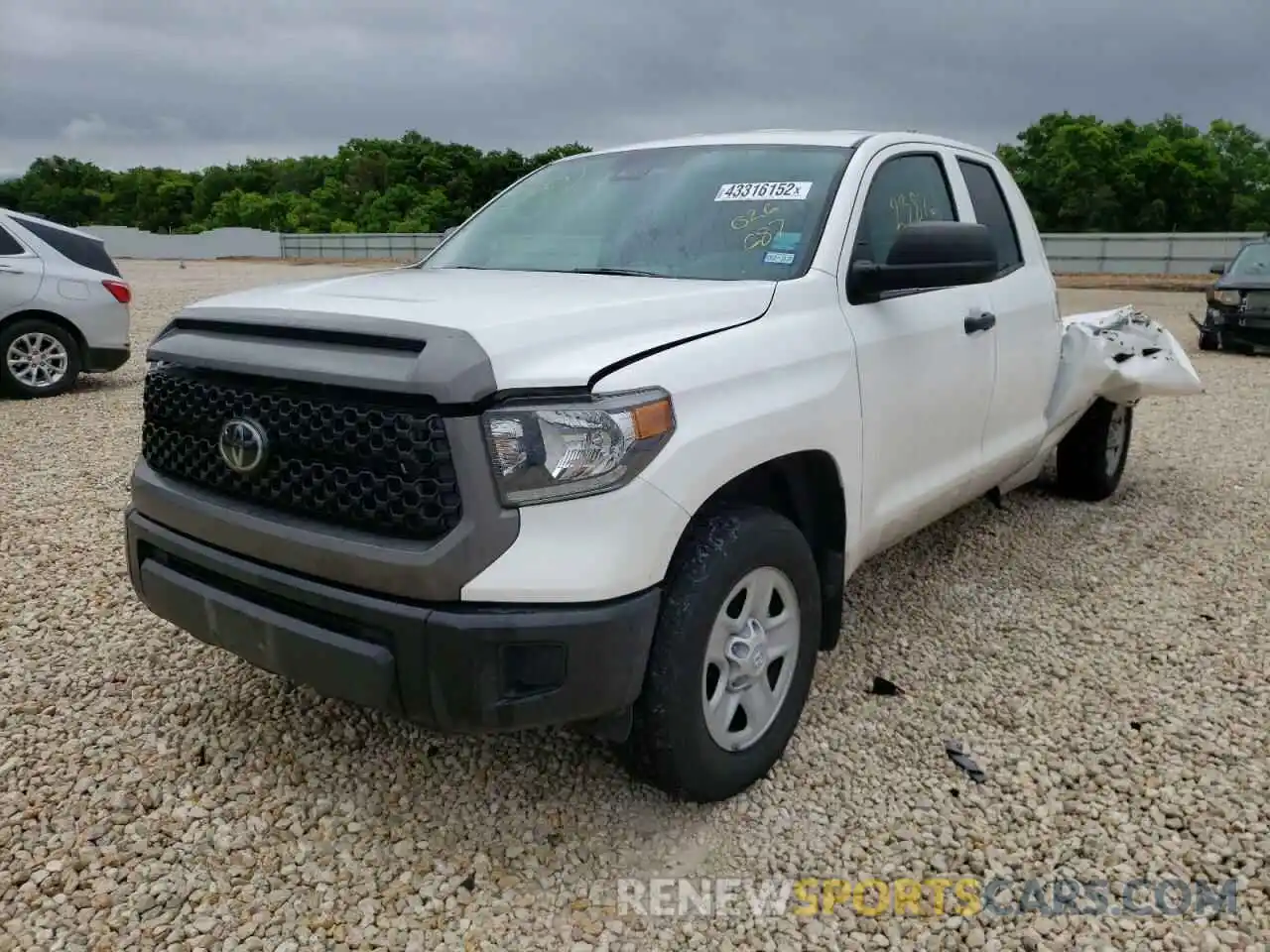 2 Photograph of a damaged car 5TFCY5F15LX026687 TOYOTA TUNDRA 2020