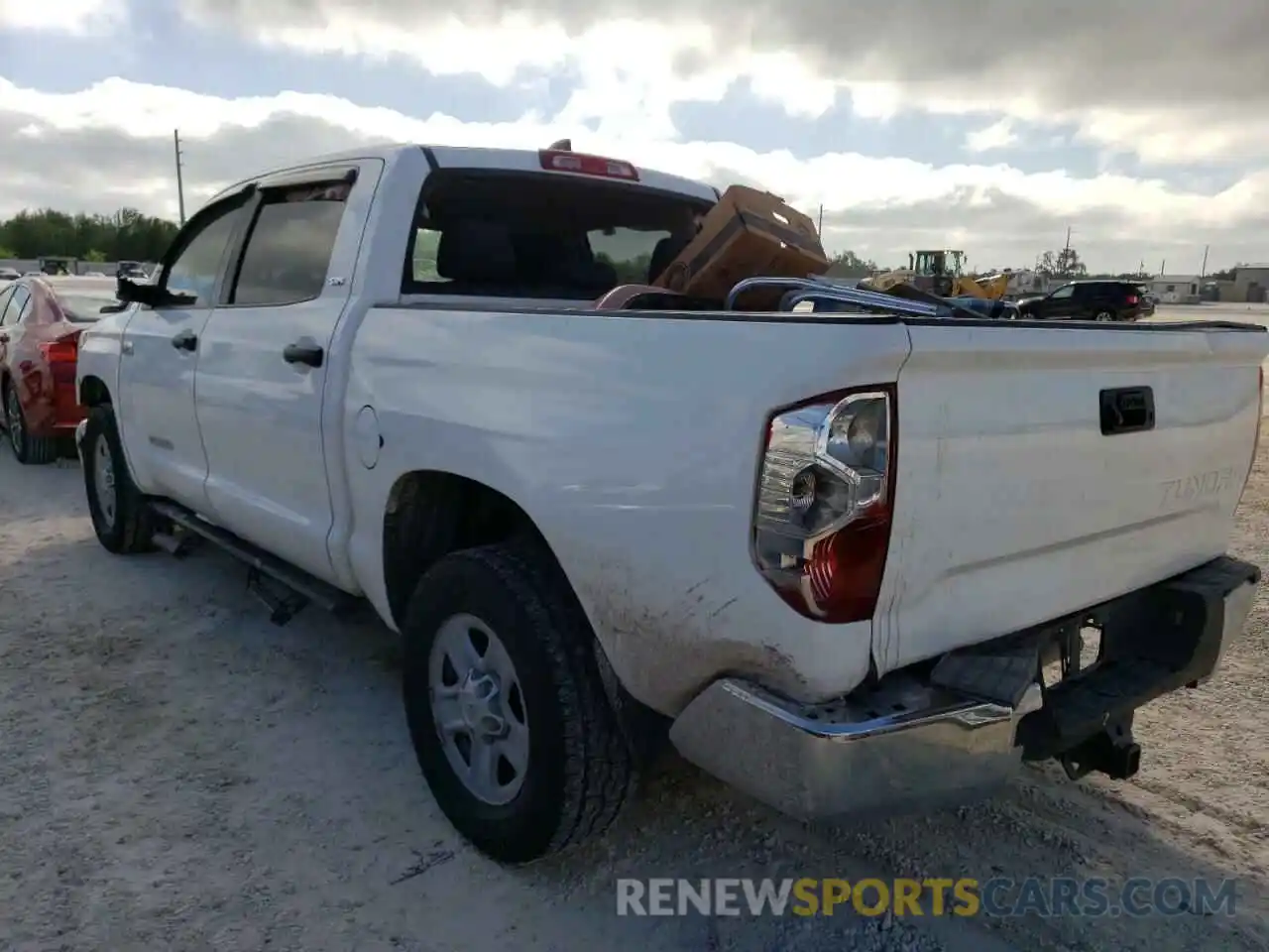 2 Photograph of a damaged car 5TFDY5F10LX888140 TOYOTA TUNDRA 2020