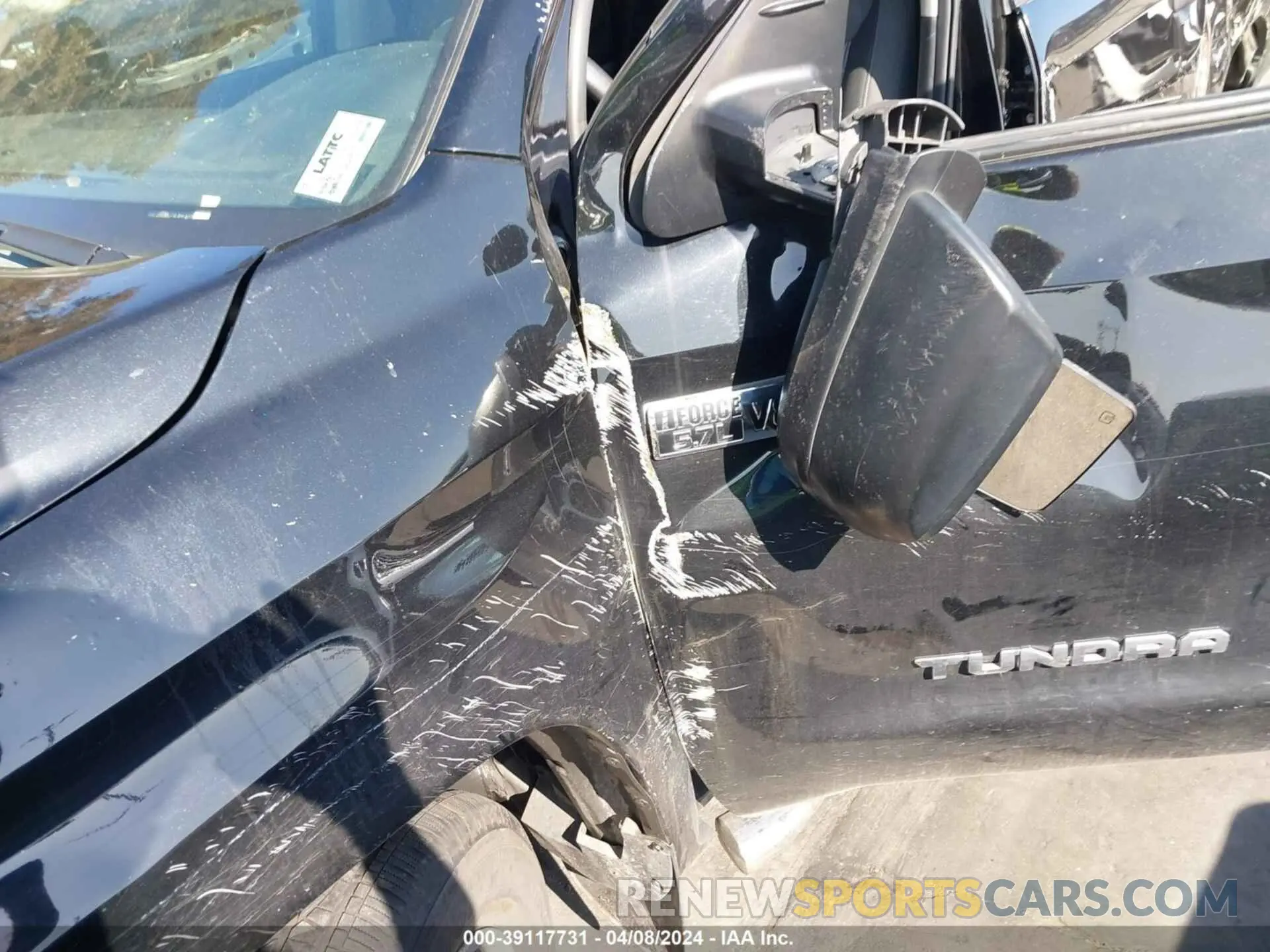 20 Photograph of a damaged car 5TFDY5F10LX896285 TOYOTA TUNDRA 2020