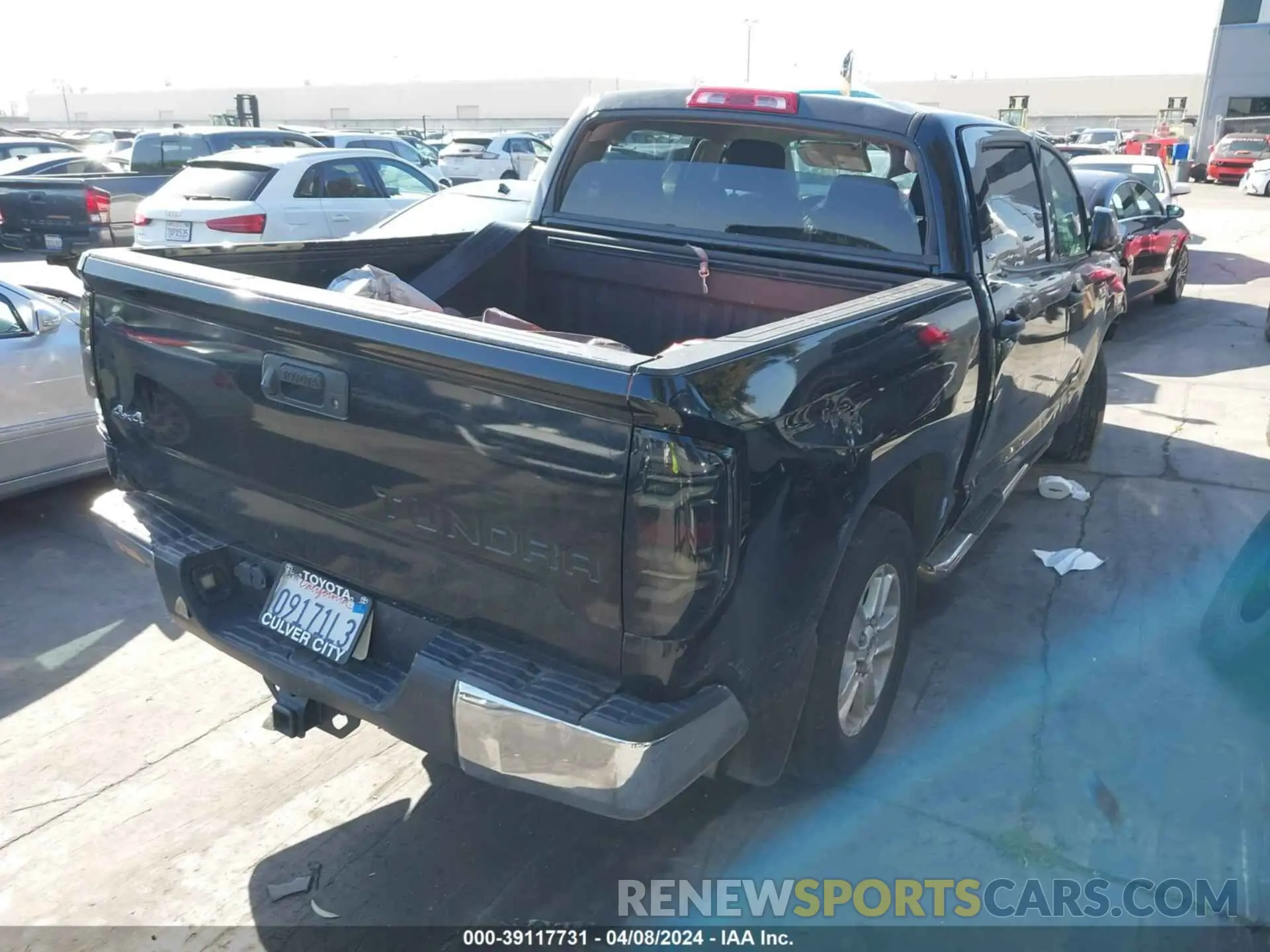 4 Photograph of a damaged car 5TFDY5F10LX896285 TOYOTA TUNDRA 2020