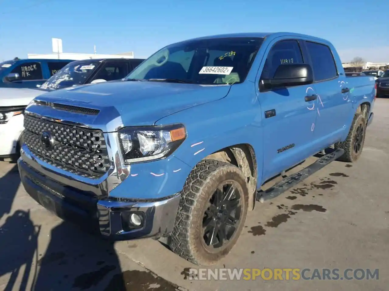 2 Photograph of a damaged car 5TFDY5F11LX874859 TOYOTA TUNDRA 2020