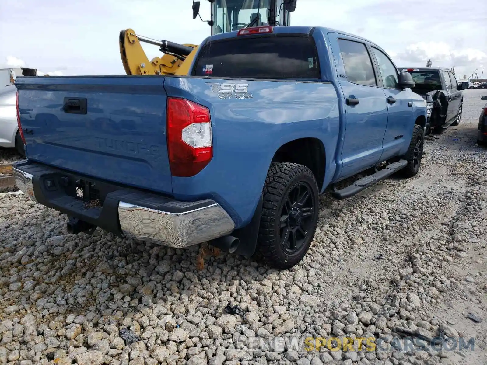 4 Photograph of a damaged car 5TFDY5F11LX898661 TOYOTA TUNDRA 2020