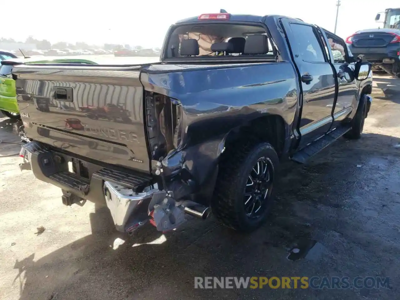 4 Photograph of a damaged car 5TFDY5F11LX909819 TOYOTA TUNDRA 2020