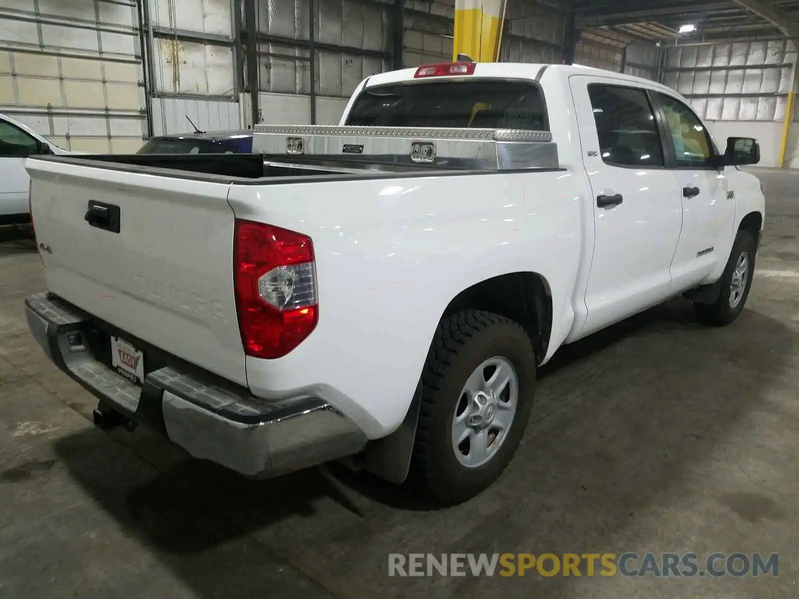 4 Photograph of a damaged car 5TFDY5F11LX930850 TOYOTA TUNDRA 2020