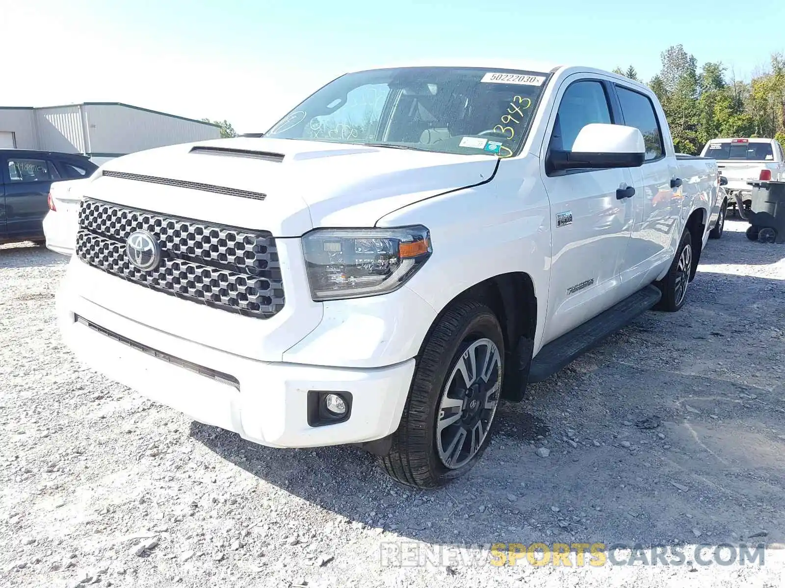 2 Photograph of a damaged car 5TFDY5F11LX932050 TOYOTA TUNDRA 2020