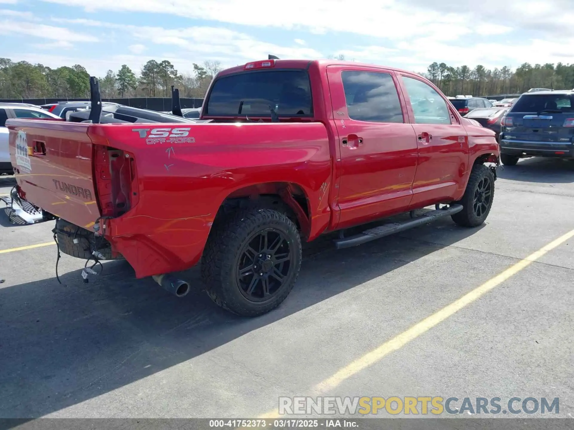 4 Photograph of a damaged car 5TFDY5F11LX946434 TOYOTA TUNDRA 2020