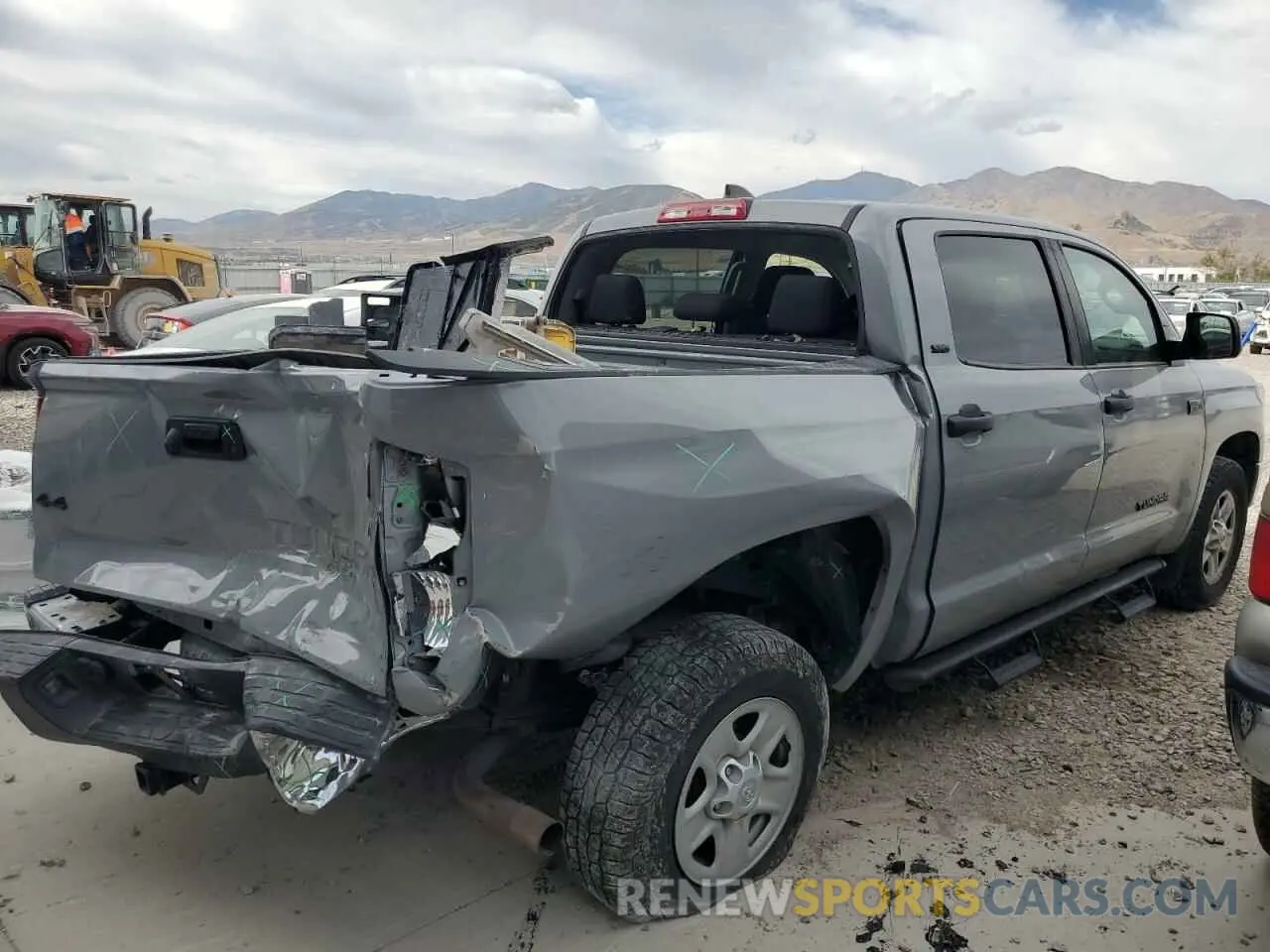 3 Photograph of a damaged car 5TFDY5F11LX951004 TOYOTA TUNDRA 2020