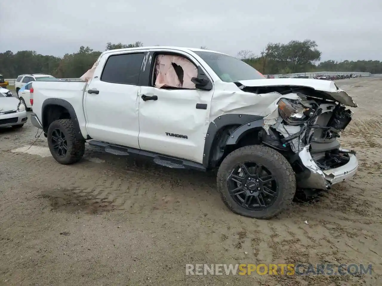 4 Photograph of a damaged car 5TFDY5F12LX873381 TOYOTA TUNDRA 2020