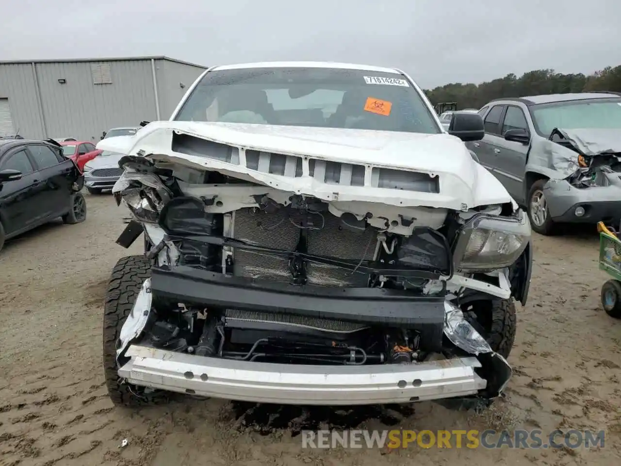 5 Photograph of a damaged car 5TFDY5F12LX873381 TOYOTA TUNDRA 2020