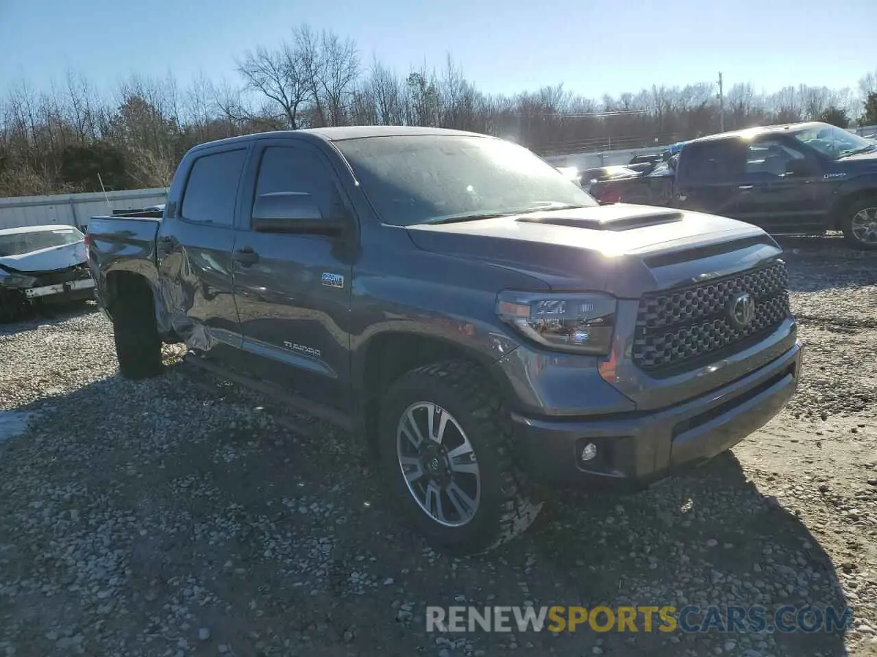 4 Photograph of a damaged car 5TFDY5F12LX916987 TOYOTA TUNDRA 2020