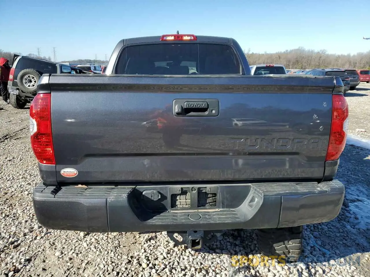 6 Photograph of a damaged car 5TFDY5F12LX916987 TOYOTA TUNDRA 2020