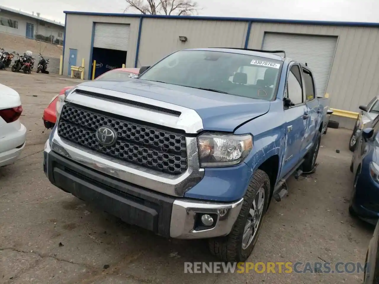 2 Photograph of a damaged car 5TFDY5F12LX919954 TOYOTA TUNDRA 2020