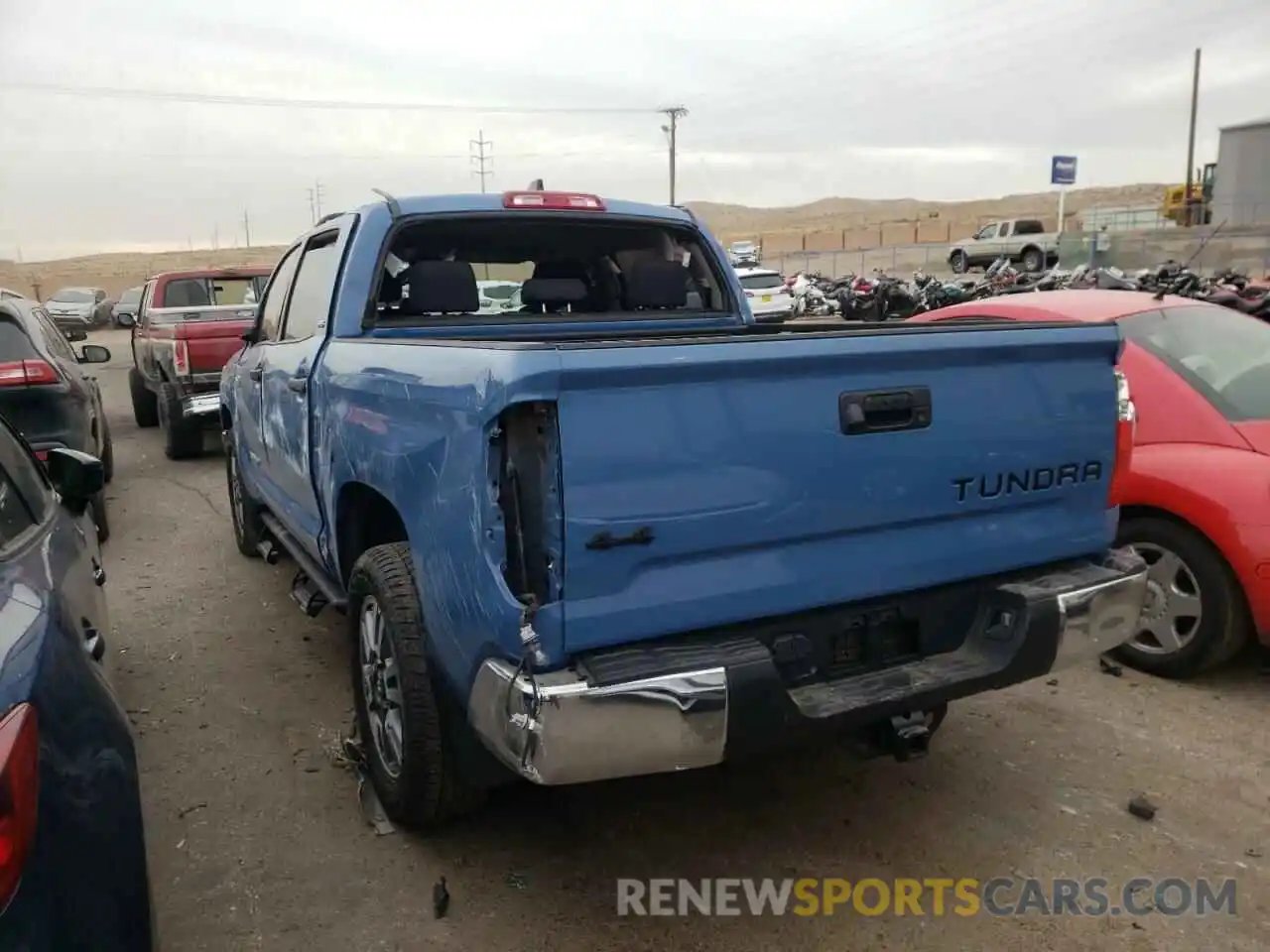 3 Photograph of a damaged car 5TFDY5F12LX919954 TOYOTA TUNDRA 2020