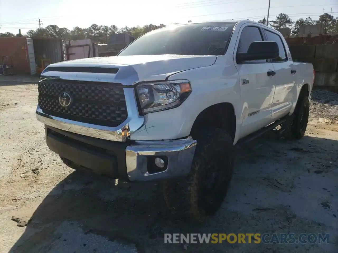 2 Photograph of a damaged car 5TFDY5F12LX929285 TOYOTA TUNDRA 2020