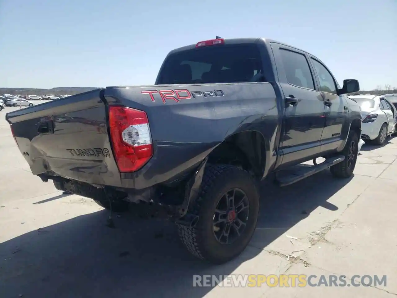 4 Photograph of a damaged car 5TFDY5F12LX930999 TOYOTA TUNDRA 2020