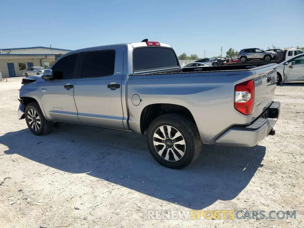 2 Photograph of a damaged car 5TFDY5F12LX942201 TOYOTA TUNDRA 2020
