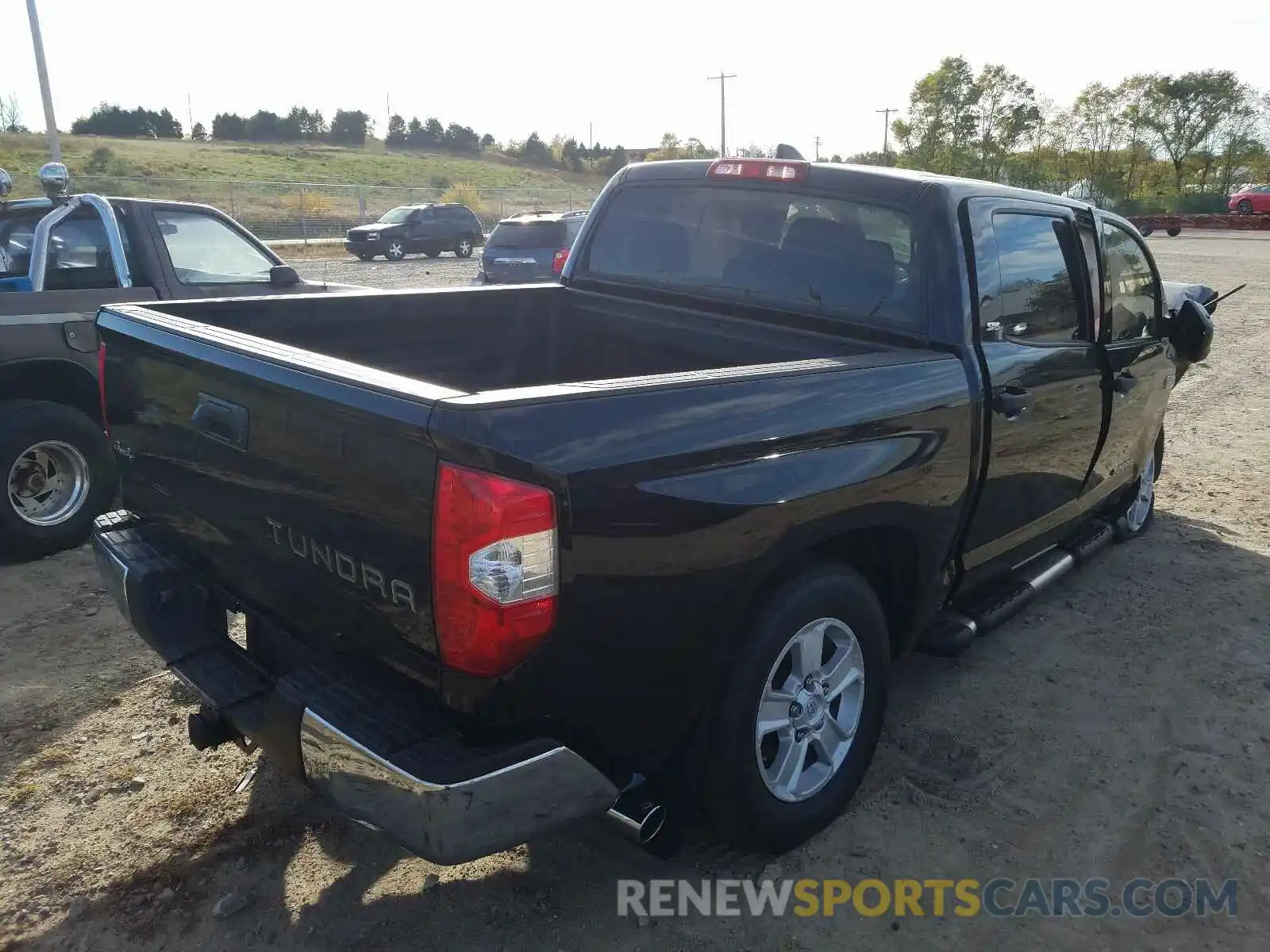 4 Photograph of a damaged car 5TFDY5F12LX948130 TOYOTA TUNDRA 2020