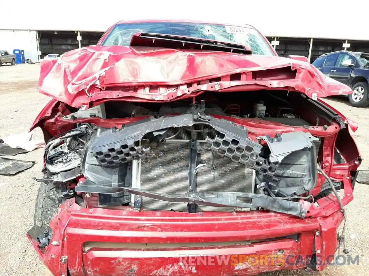 9 Photograph of a damaged car 5TFDY5F14LX885998 TOYOTA TUNDRA 2020