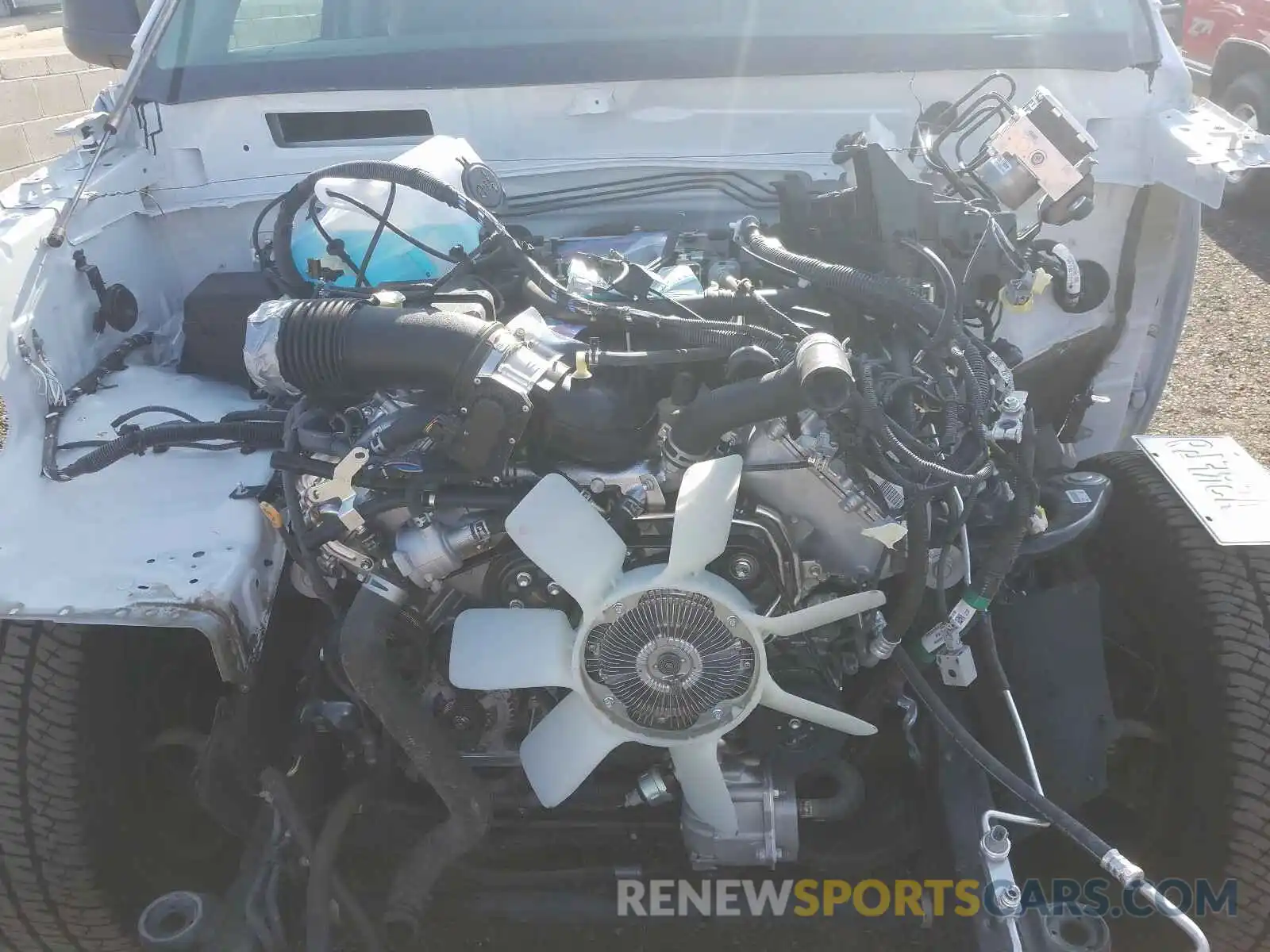 7 Photograph of a damaged car 5TFDY5F14LX892577 TOYOTA TUNDRA 2020