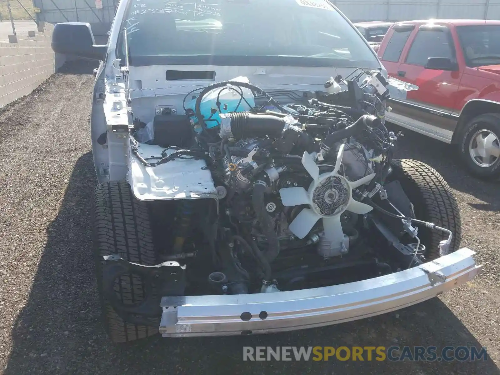 9 Photograph of a damaged car 5TFDY5F14LX892577 TOYOTA TUNDRA 2020