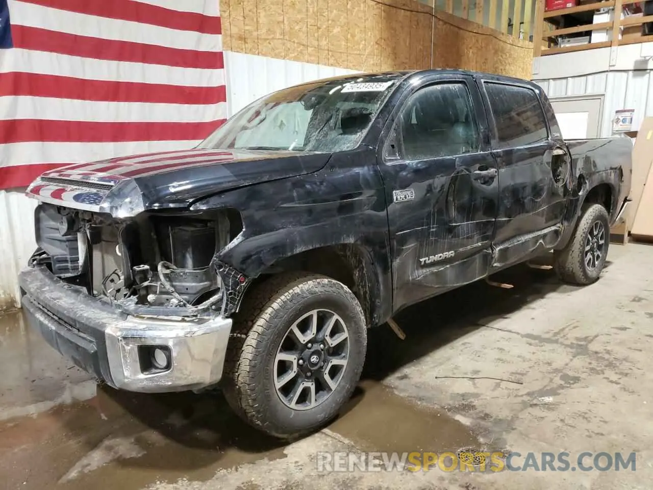 1 Photograph of a damaged car 5TFDY5F14LX893972 TOYOTA TUNDRA 2020