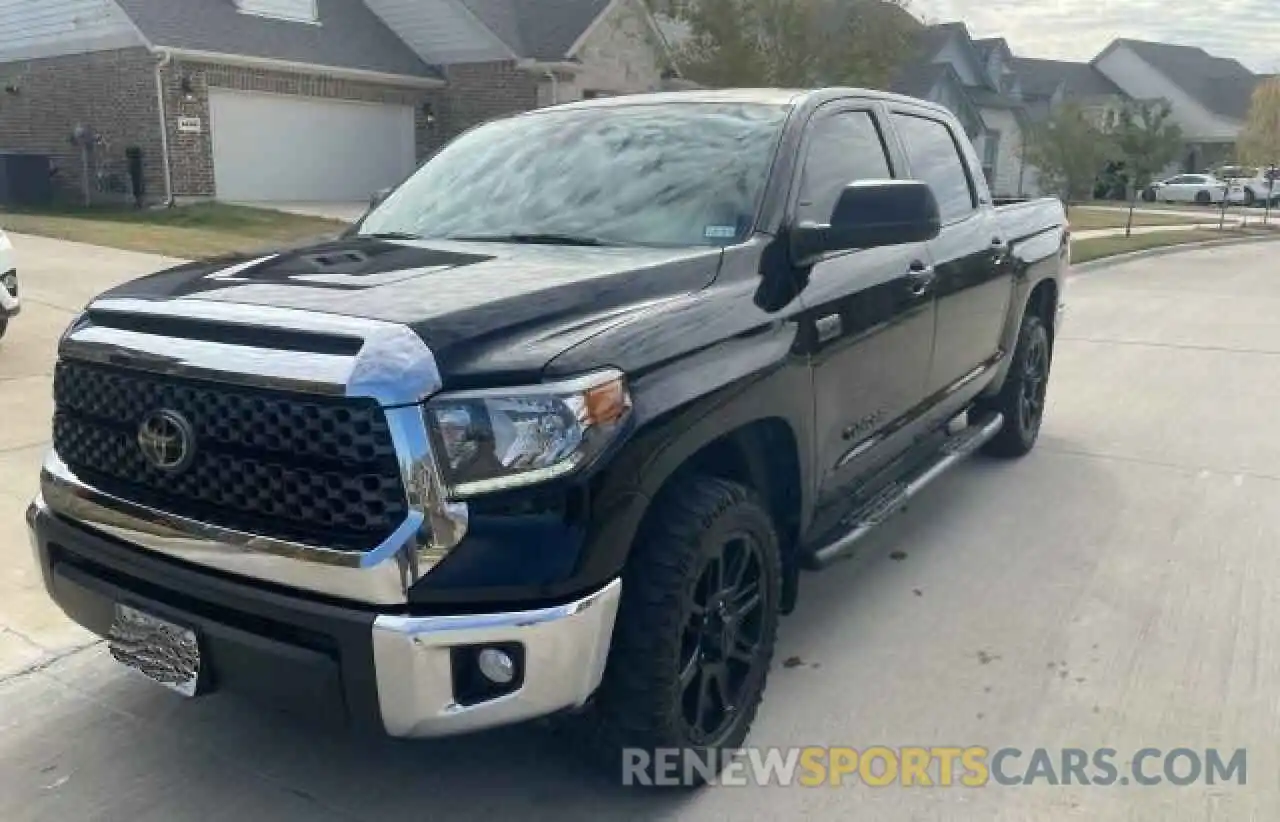 2 Photograph of a damaged car 5TFDY5F14LX914433 TOYOTA TUNDRA 2020