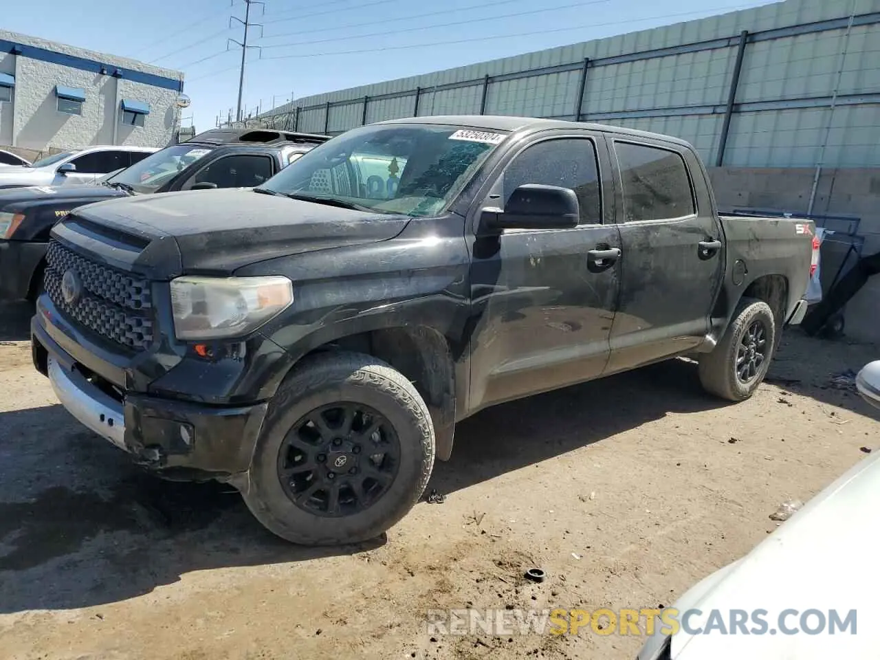 1 Photograph of a damaged car 5TFDY5F14LX931135 TOYOTA TUNDRA 2020