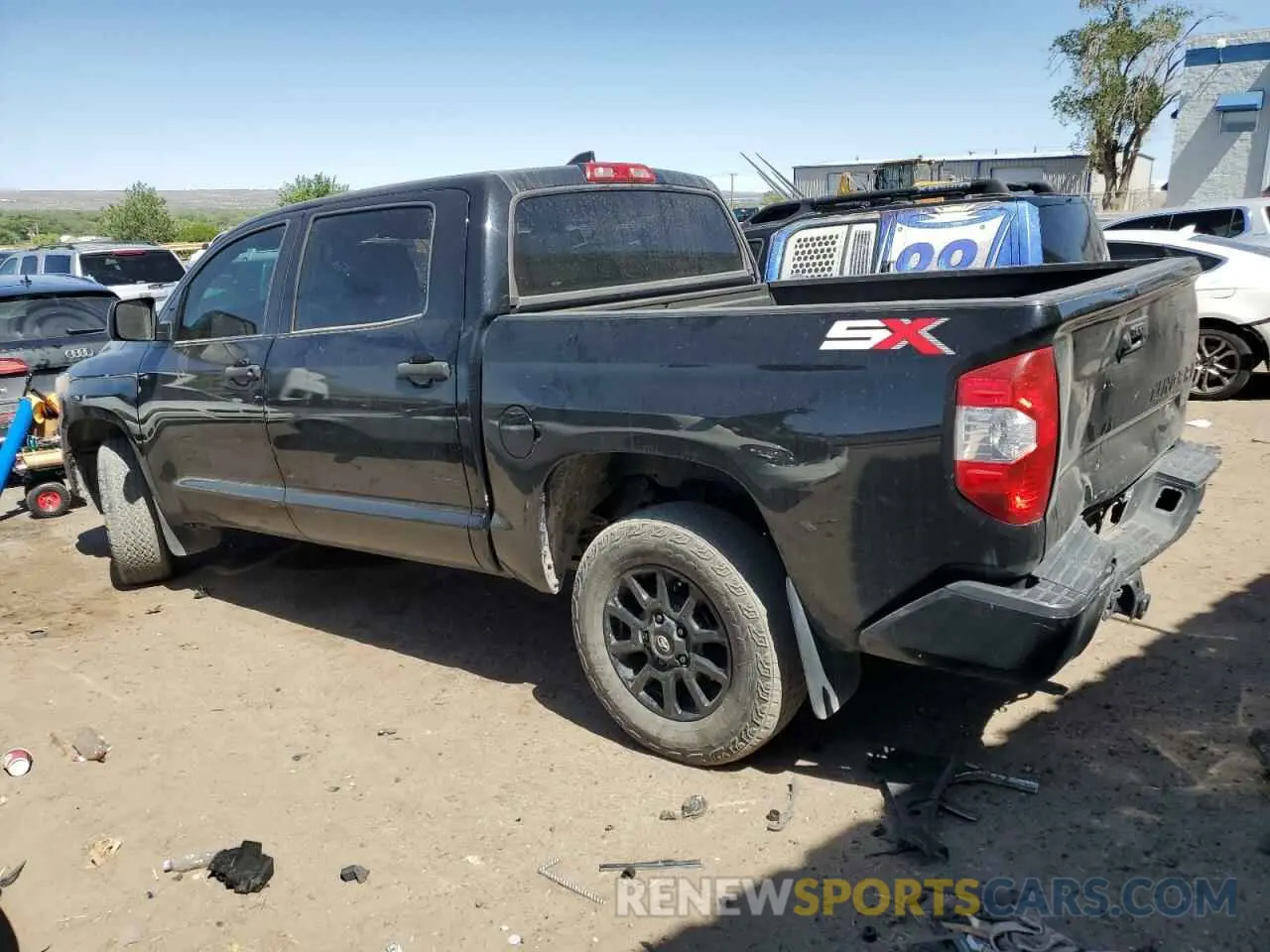2 Photograph of a damaged car 5TFDY5F14LX931135 TOYOTA TUNDRA 2020
