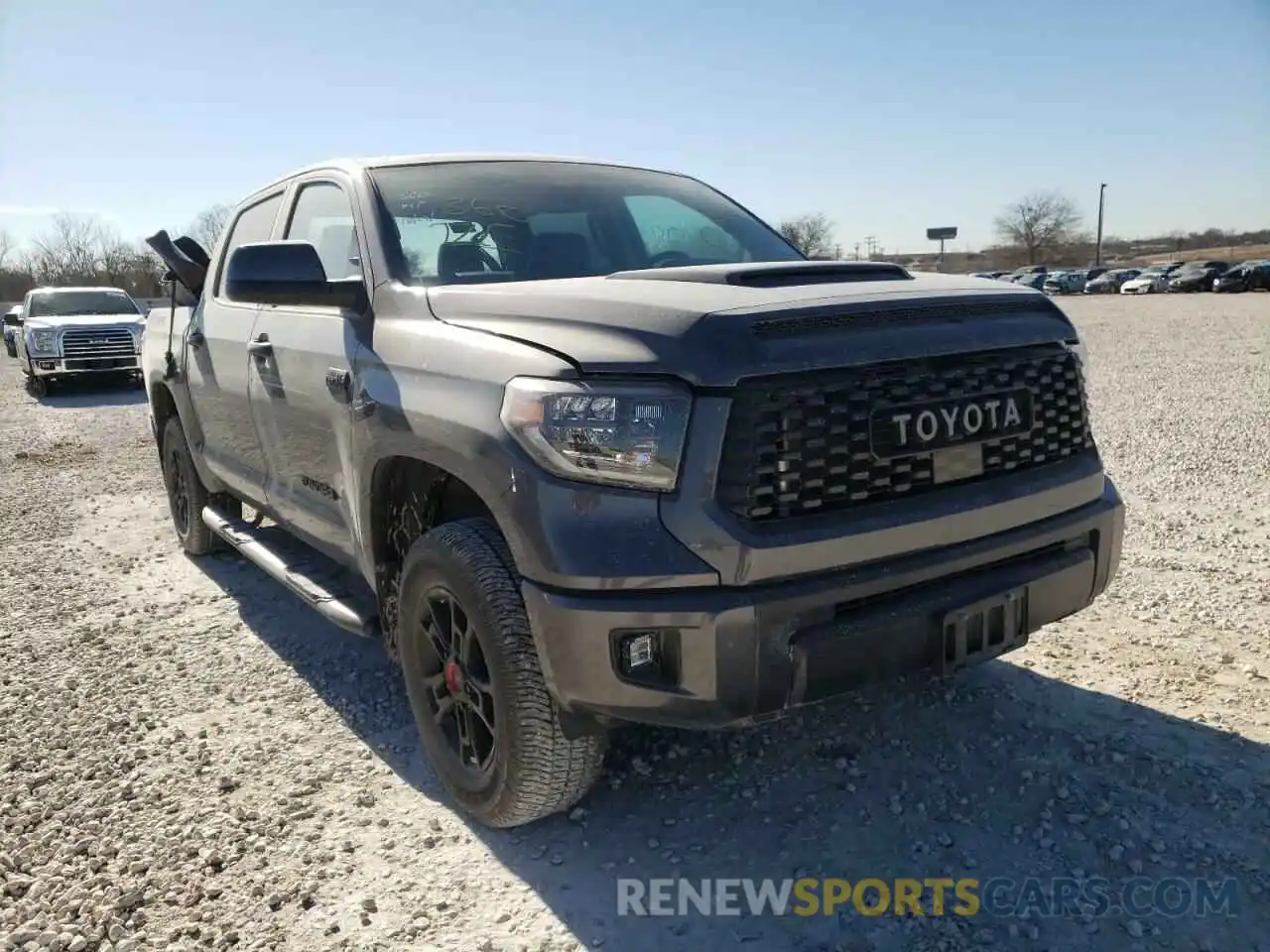 1 Photograph of a damaged car 5TFDY5F14LX931846 TOYOTA TUNDRA 2020