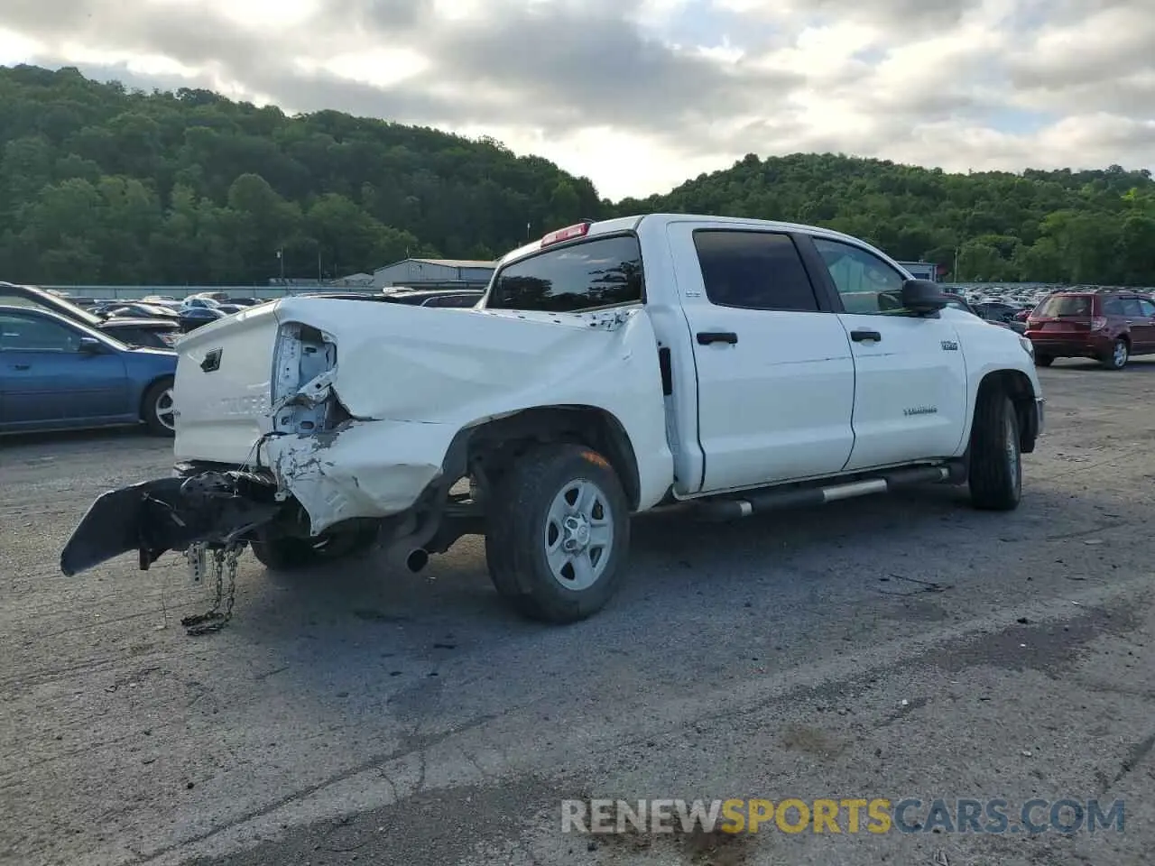 3 Photograph of a damaged car 5TFDY5F14LX946217 TOYOTA TUNDRA 2020